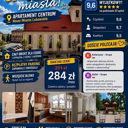 Daire Centrum Nowe Miasto Lubawskie